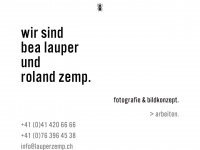 lauperzemp.ch Webseite Vorschau