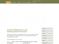 kirche-drelsdorf.de Webseite Vorschau