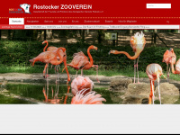 rostocker-zooverein.de Webseite Vorschau