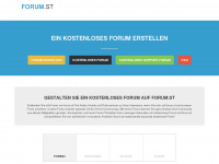 forum.st Webseite Vorschau