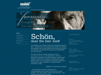 nussiproductions.at Webseite Vorschau