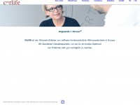 corlife.eu Webseite Vorschau