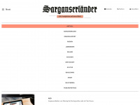 sarganserlaender.ch Webseite Vorschau