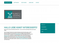 kunst-und-design-schule.de Webseite Vorschau