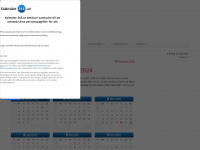 kalender-365.se Webseite Vorschau