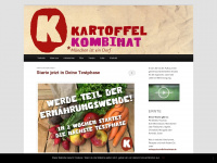 kartoffelkombinat.de Webseite Vorschau