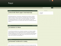 pesol.de Webseite Vorschau