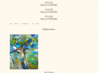 atelier-hella-kuehnel.de Webseite Vorschau