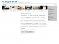 independent-stiftung.ch Webseite Vorschau