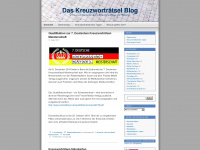kreuzwortblog.wordpress.com Webseite Vorschau