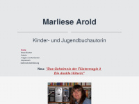 marliese-arold.de Webseite Vorschau