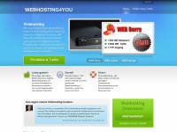 webhosting4you.at Webseite Vorschau