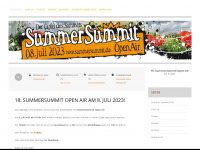 summersummit.wordpress.com Webseite Vorschau