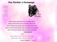 roypanther.de Webseite Vorschau