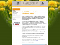 landherberge-kienitz.de Webseite Vorschau