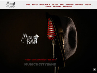 munichcityband.de Webseite Vorschau