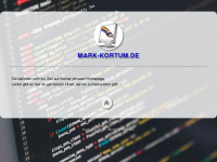 mark-kortum.de Webseite Vorschau
