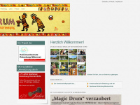 magic-drum.de Webseite Vorschau