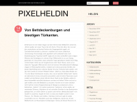 pixelheldin.wordpress.com Webseite Vorschau