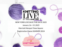 vogueknittinglive.com Webseite Vorschau