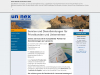 uninex.eu Webseite Vorschau