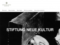 stiftung-neue-kultur.de Webseite Vorschau
