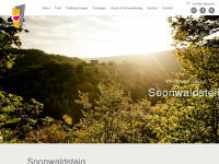 soonwaldsteig.de Webseite Vorschau