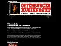 offenburger-musiknacht.de Webseite Vorschau