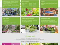 blumen-seil.de Webseite Vorschau