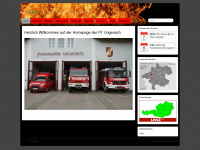 ff-ungenach.at Webseite Vorschau