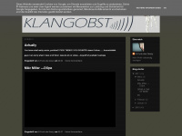 klangobst.blogspot.com Webseite Vorschau