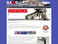 tanfoglio-bawo.de Webseite Vorschau
