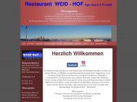 weid-hof.ch Webseite Vorschau