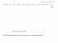 gsasa.ch Webseite Vorschau