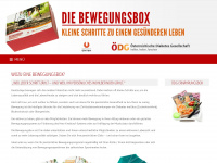 bewegungsbox.at Webseite Vorschau