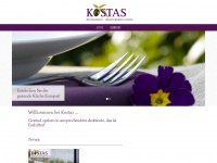 restaurant-kostas.de Webseite Vorschau