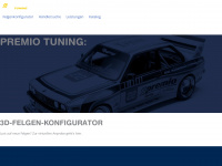 premio-tuning.at Webseite Vorschau