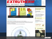 extrutherm.at Webseite Vorschau