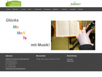 musikschule-marktoberdorf.de Webseite Vorschau