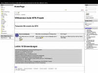 mtb-projekt.at Webseite Vorschau