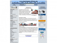 marktplatz-wilster.de Webseite Vorschau