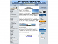 marktplatz-wangerland.de Webseite Vorschau