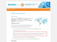 duction.com Webseite Vorschau