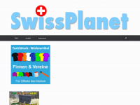 swissplanet.ch Webseite Vorschau