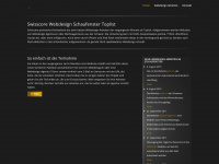swisscore.ch Webseite Vorschau