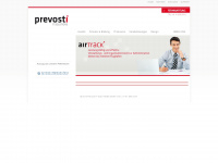 prevosti.ch Webseite Vorschau