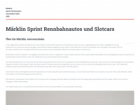 maerklin-sprint.slotcar-treff.de Webseite Vorschau