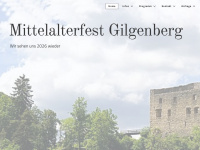 mittelalter-gilgenberg.ch Webseite Vorschau