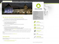 kulturm.ch Webseite Vorschau