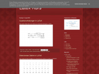 latex-kurs.blogspot.com Webseite Vorschau
